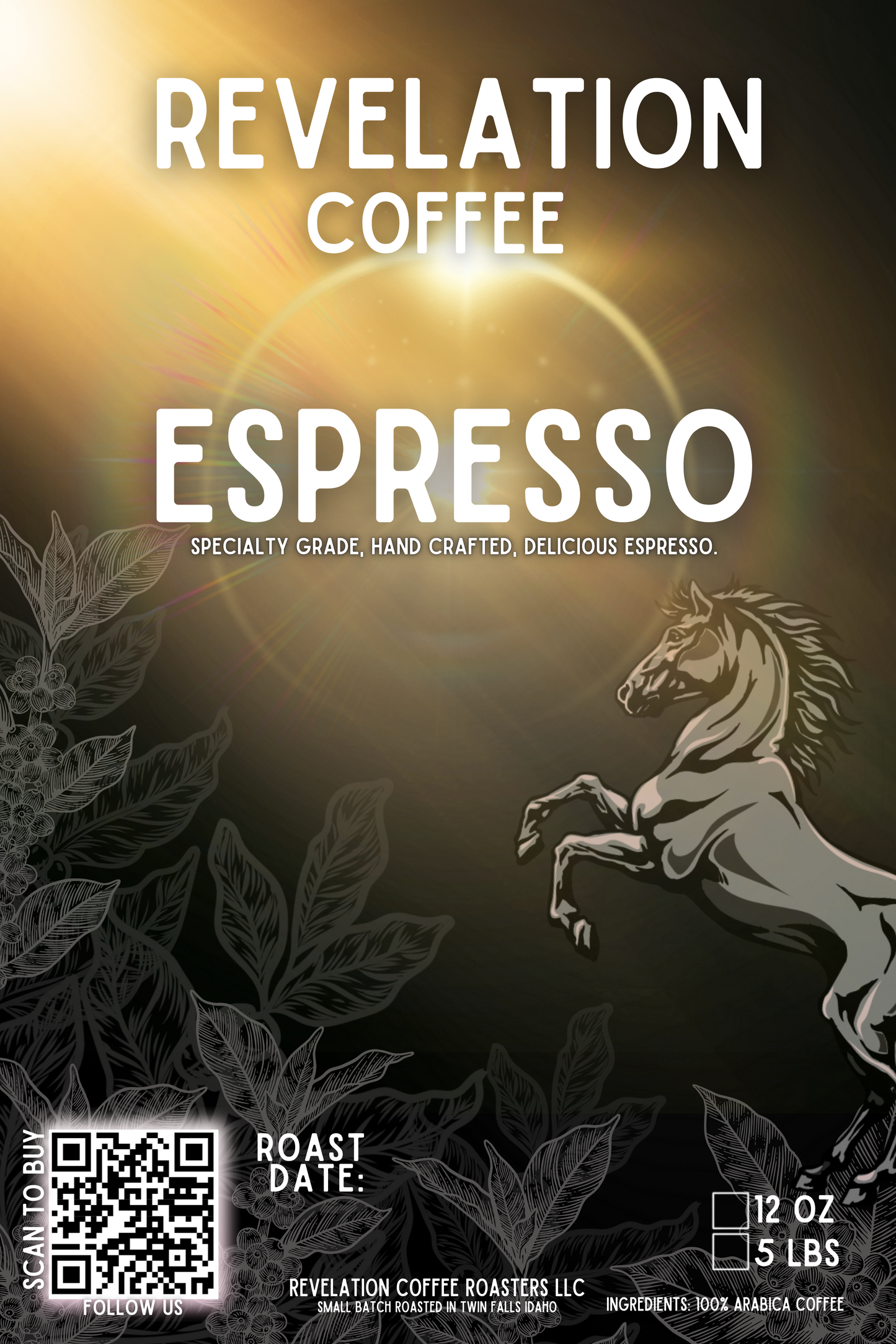 5 lb Espresso (Whole Bean)